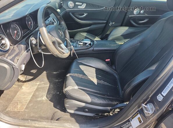 WDDZF4KB1HA144227 2017 MERCEDES-BENZ E Gray Vista interior delantera