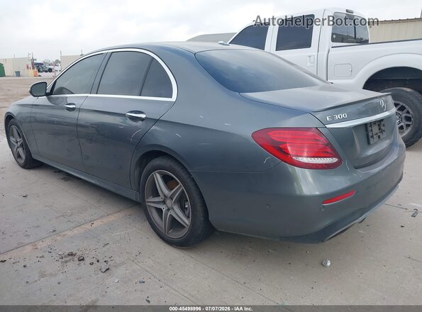 WDDZF4KB1HA204992 2017 MERCEDES-BENZ E-CLASS Gray Trasero izquierdo