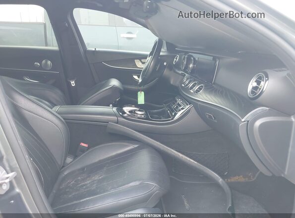 WDDZF4KB1HA204992 2017 MERCEDES-BENZ E-CLASS Gray Vista interior delantera