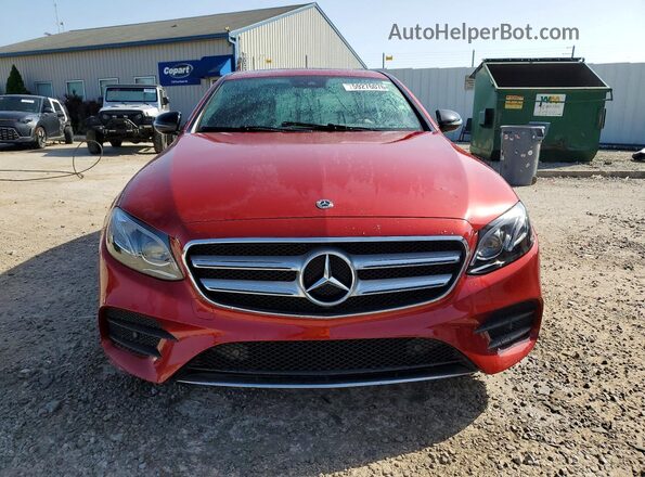 WDDZF4KB1HA230699 2017 MERCEDES-BENZ E Black Front view