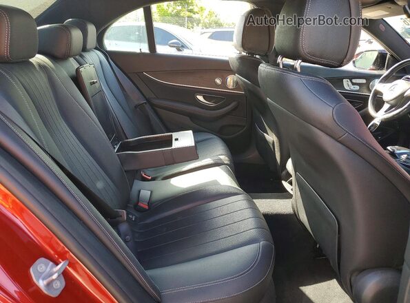 WDDZF4KB1HA230699 2017 MERCEDES-BENZ E Black Rear seats view