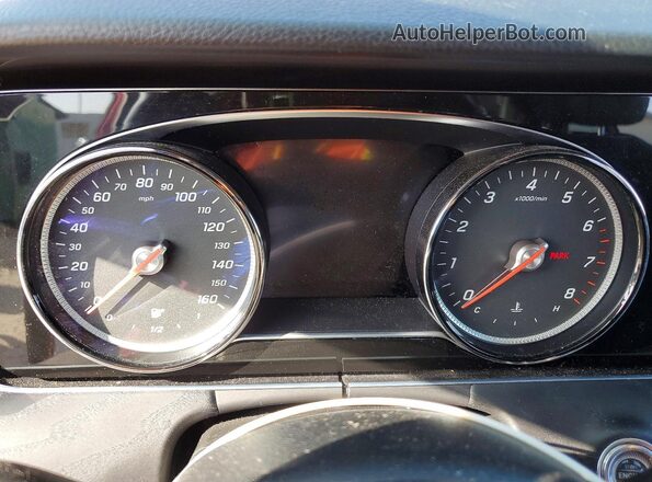 WDDZF4KB1HA230699 2017 MERCEDES-BENZ E Black Instrument cluster view