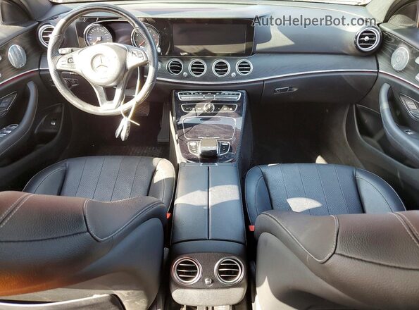 WDDZF4KB1HA230699 2017 MERCEDES-BENZ E Black Dashboard view