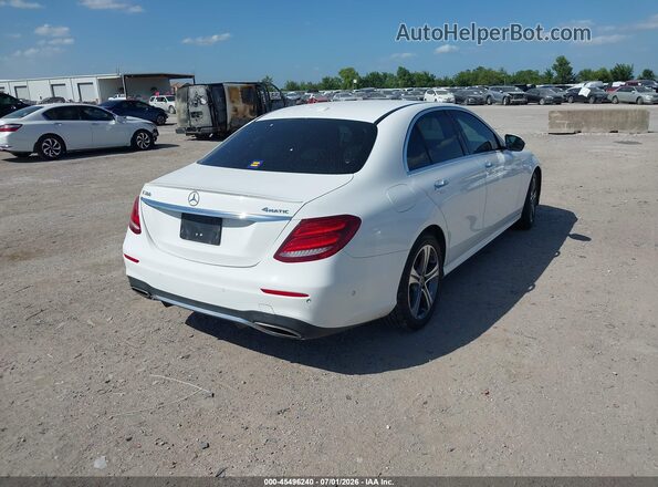 WDDZF4KB1HA240889 2017 MERCEDES-BENZ E-CLASS White Задня права чверть