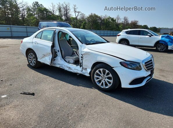 WDDZF4KB1JA344921 2018 MERCEDES-BENZ E White Передня права чверть