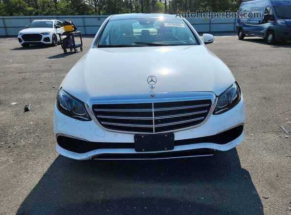 WDDZF4KB1JA344921 2018 MERCEDES-BENZ E White Вид спереду