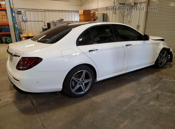 WDDZF4KB1JA381693 2018 MERCEDES-BENZ E White Задня права чверть