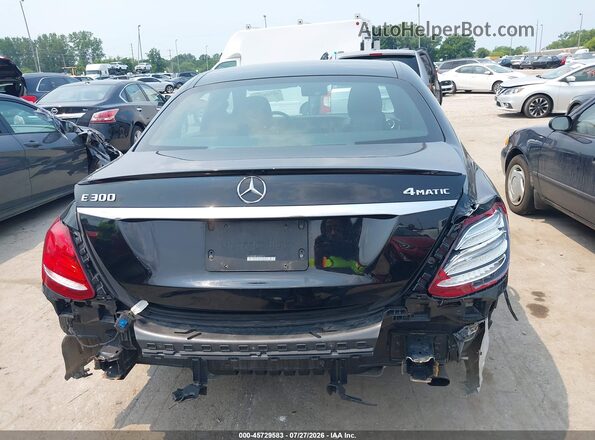 WDDZF4KB1KA532761 2019 MERCEDES-BENZ E-CLASS Black Vista frontal