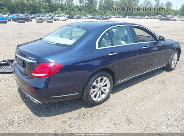 WDDZF4KB1KA617342 2019 MERCEDES-BENZ E-CLASS Blue Rear right