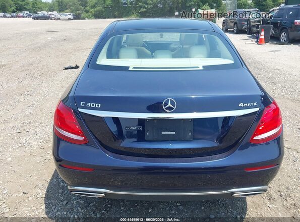 WDDZF4KB1KA617342 2019 MERCEDES-BENZ E-CLASS Blue 
