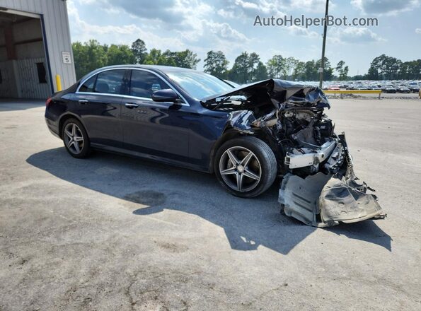 WDDZF4KB2HA025098 2017 MERCEDES-BENZ E Blue 