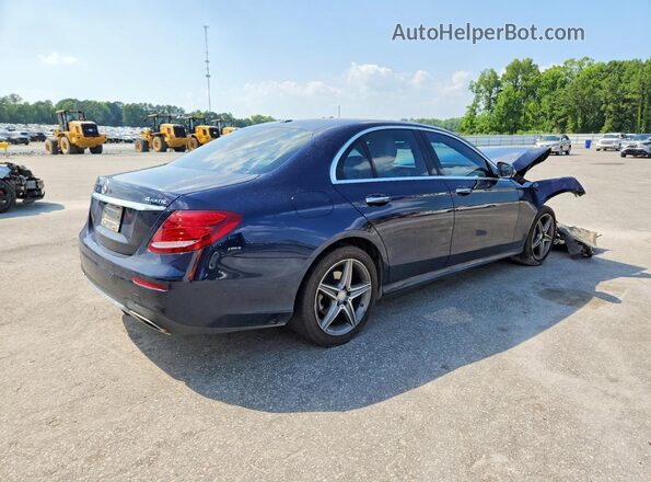 WDDZF4KB2HA025098 2017 MERCEDES-BENZ E Blue Rear right