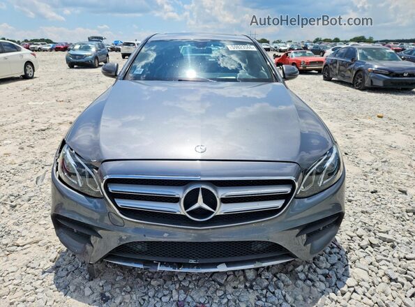 WDDZF4KB2HA029961 2017 MERCEDES-BENZ E Gray Вид спереду