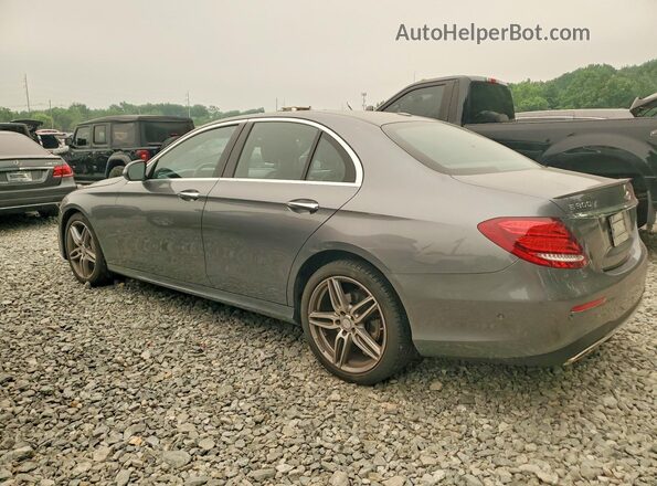 WDDZF4KB2HA091540 2017 MERCEDES-BENZ E Gray Trasero izquierdo