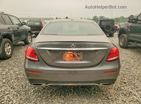 WDDZF4KB2HA091540 2017 MERCEDES-BENZ E Gray Vista trasera