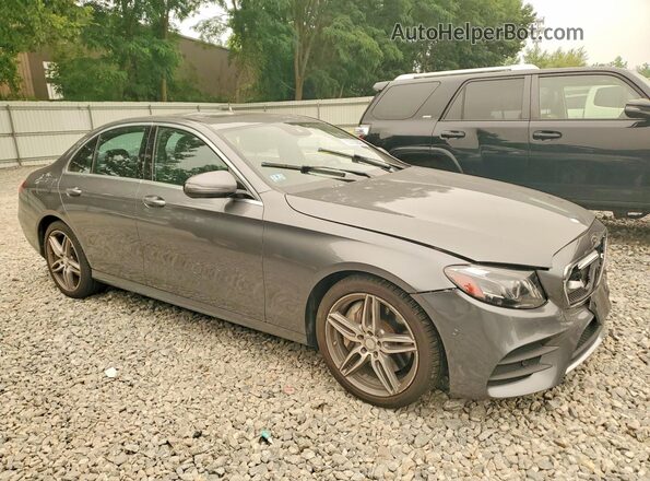 WDDZF4KB2HA091540 2017 MERCEDES-BENZ E Gray Delantero derecho