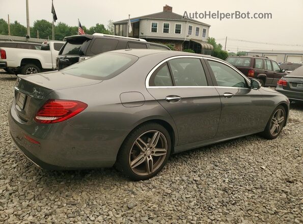 WDDZF4KB2HA091540 2017 MERCEDES-BENZ E Gray Trasero derecho