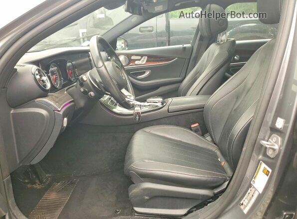WDDZF4KB2HA091540 2017 MERCEDES-BENZ E Gray Vista interior delantera