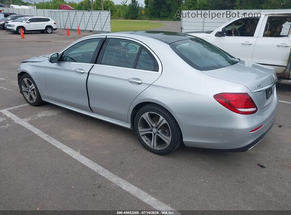 WDDZF4KB2HA172683 2017 MERCEDES-BENZ E-CLASS Silver Trasero izquierdo