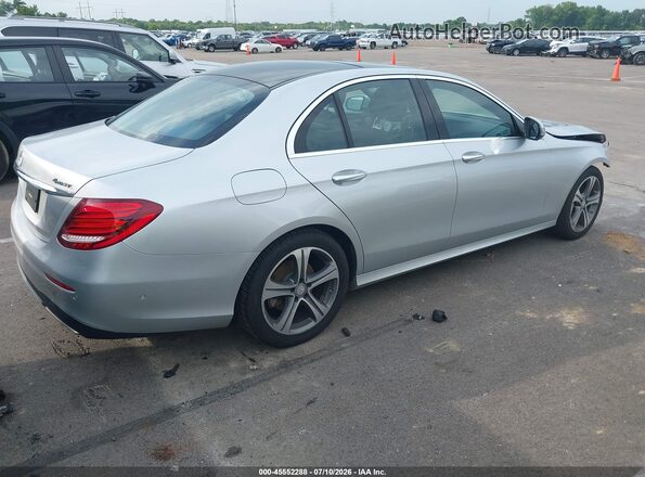 WDDZF4KB2HA172683 2017 MERCEDES-BENZ E-CLASS Silver Trasero derecho