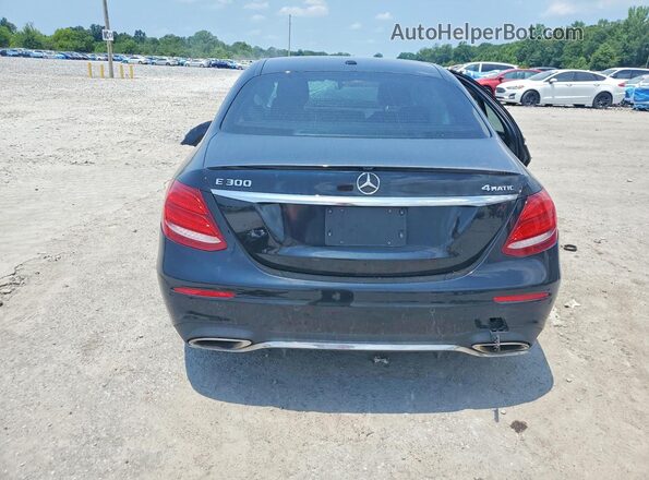 WDDZF4KB2HA241601 2017 MERCEDES-BENZ E Black Widok z tyłu