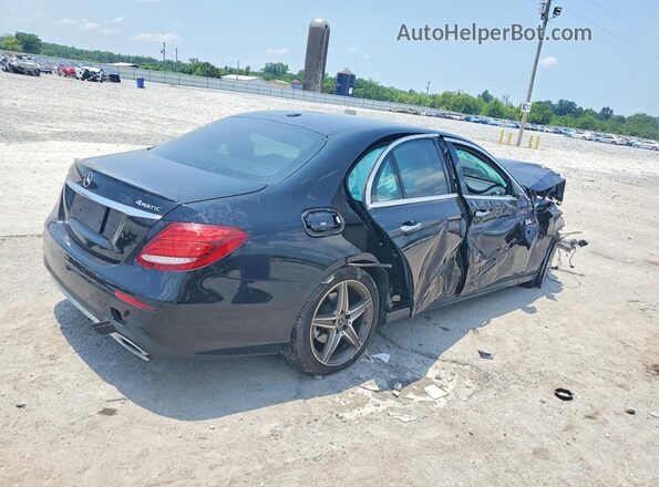 WDDZF4KB2HA241601 2017 MERCEDES-BENZ E Black Tył prawy
