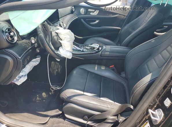 WDDZF4KB2HA241601 2017 MERCEDES-BENZ E Black Widok wnętrza z przodu