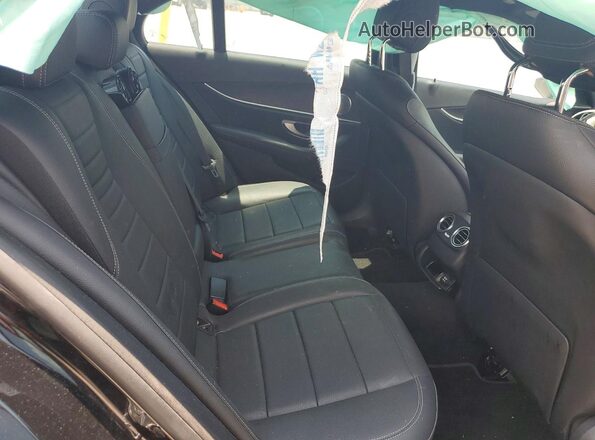 WDDZF4KB2HA241601 2017 MERCEDES-BENZ E Black Widok tylnych siedzeń