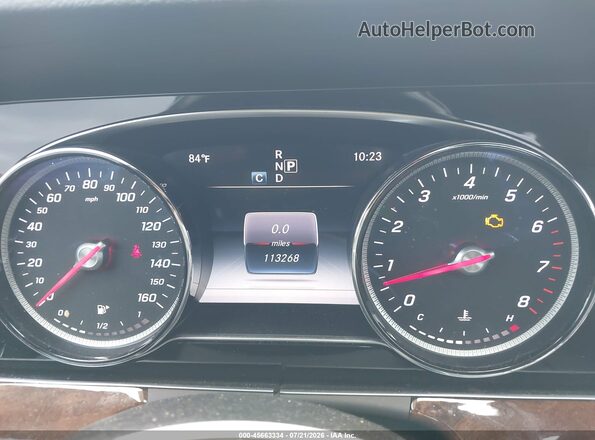 WDDZF4KB3HA053976 2017 MERCEDES-BENZ E-CLASS Серый Вид задних сидений