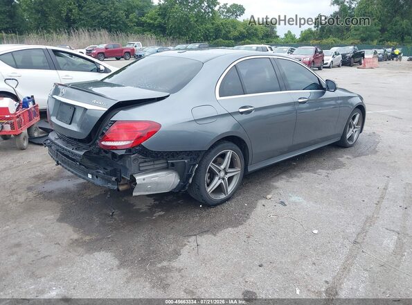 WDDZF4KB3HA053976 2017 MERCEDES-BENZ E-CLASS Серый Задняя правая четверть