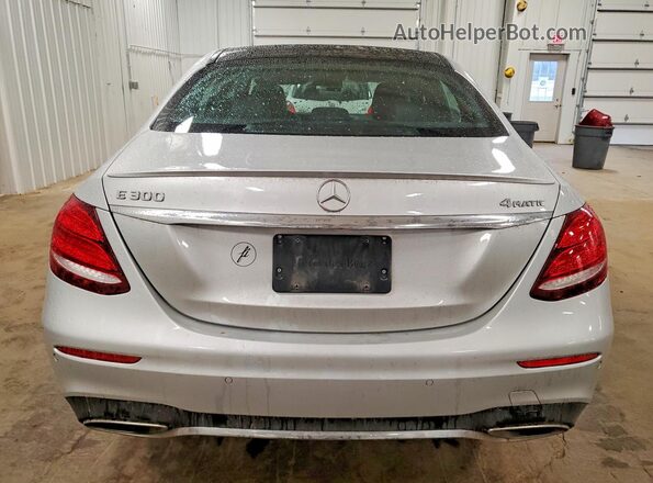 WDDZF4KB3HA188097 2017 MERCEDES-BENZ E Silver უკანა ხედი