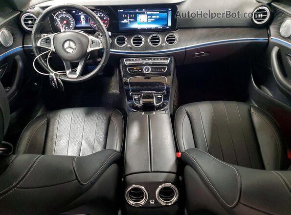 WDDZF4KB3HA188097 2017 MERCEDES-BENZ E Silver წინა პანელის ხედი
