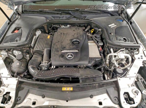 WDDZF4KB3HA188097 2017 MERCEDES-BENZ E Silver უკანა სალონის ხედი