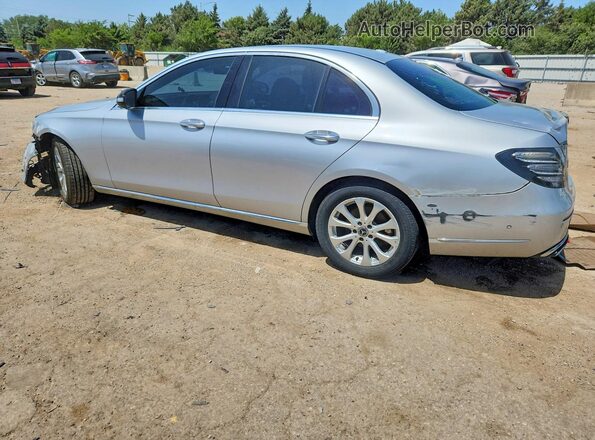 WDDZF4KB3HA227254 2017 MERCEDES-BENZ E Silver Rear left