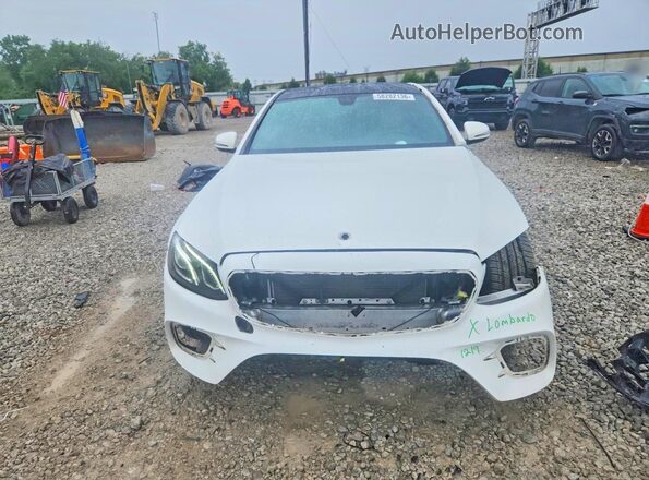 WDDZF4KB4HA062153 2017 MERCEDES-BENZ E White Front view