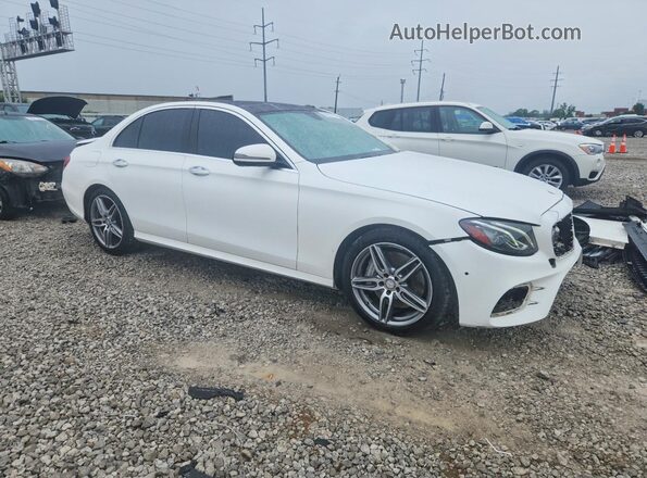 WDDZF4KB4HA062153 2017 MERCEDES-BENZ E White Front right