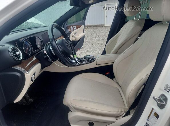 WDDZF4KB4HA062153 2017 MERCEDES-BENZ E White Front interior view