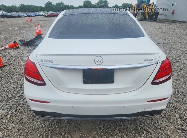 WDDZF4KB4HA062153 2017 MERCEDES-BENZ E White Rear view