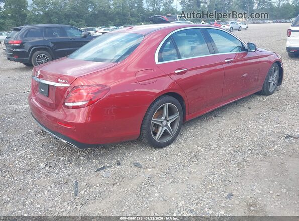 WDDZF4KB4HA075551 2017 MERCEDES-BENZ E-CLASS Red Հետևի աջ