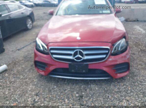 WDDZF4KB4HA075551 2017 MERCEDES-BENZ E-CLASS Red Դիմացի տեսք