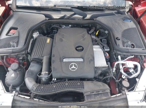 WDDZF4KB4HA075551 2017 MERCEDES-BENZ E-CLASS Red Հետևի տեսք
