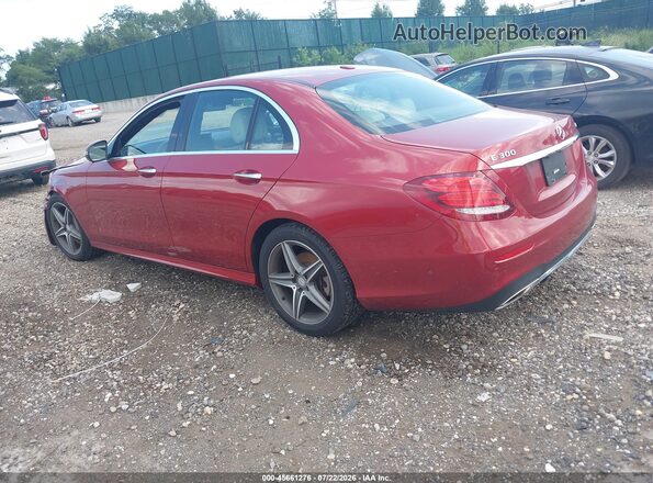 WDDZF4KB4HA075551 2017 MERCEDES-BENZ E-CLASS Red Հետևի ձախ