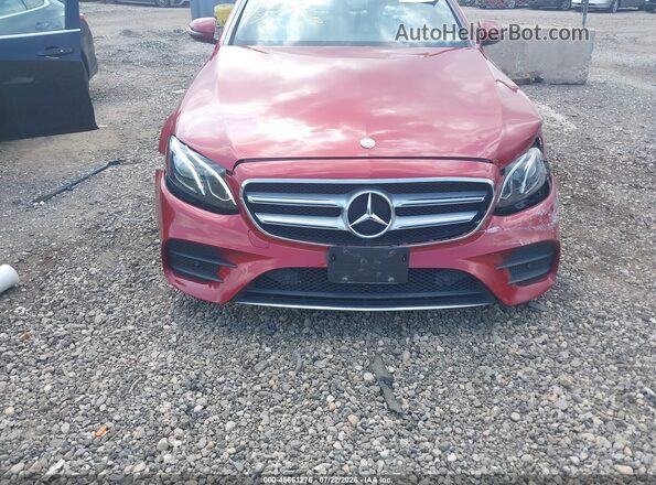 WDDZF4KB4HA075551 2017 MERCEDES-BENZ E-CLASS Red Սարքավորումների վահանակի տեսք
