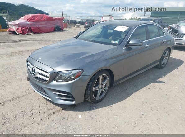 WDDZF4KB4HA133500 2017 MERCEDES-BENZ E-CLASS Серый Передняя левая четверть
