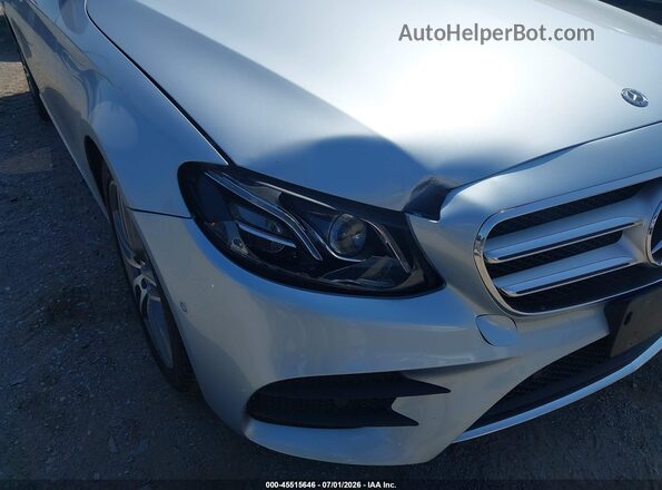 WDDZF4KB4HA235038 2017 MERCEDES-BENZ E-CLASS Silver Front view