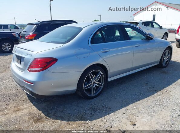 WDDZF4KB4HA235038 2017 MERCEDES-BENZ E-CLASS Silver Rear right