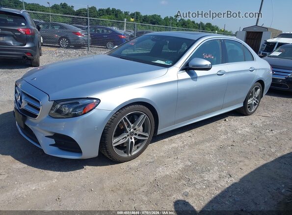 WDDZF4KB4HA235038 2017 MERCEDES-BENZ E-CLASS Silver Front left