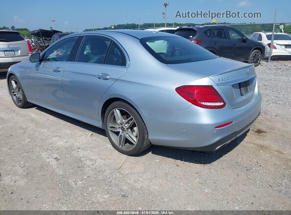 WDDZF4KB4HA235038 2017 MERCEDES-BENZ E-CLASS Silver Rear left