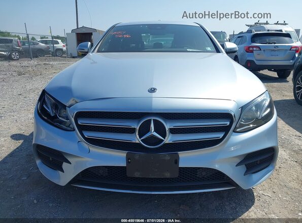 WDDZF4KB4HA235038 2017 MERCEDES-BENZ E-CLASS Silver Instrument cluster view