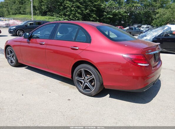 WDDZF4KB4JA405775 2018 MERCEDES-BENZ E-CLASS Red Задня ліва чверть